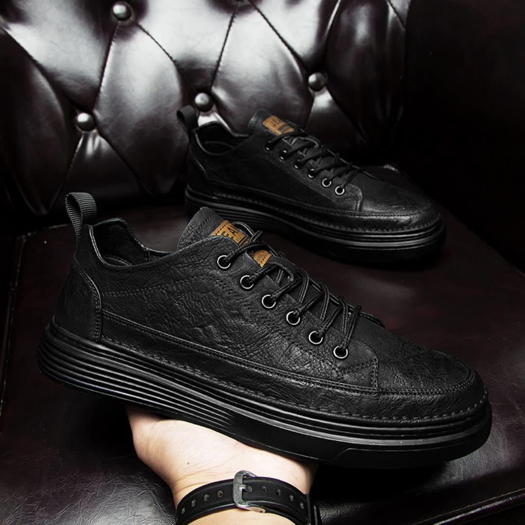 🐂Cuero puro🐂Zapatos casuales de cuero para hombre