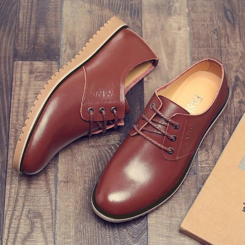 🐂Cuero🐂Zapatos formales de piel transpirables