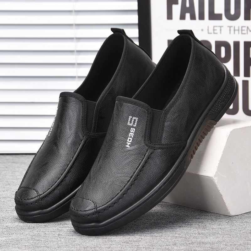 ✨2025 Nuevo✨Zapatos casuales de cuero resistentes al desgaste