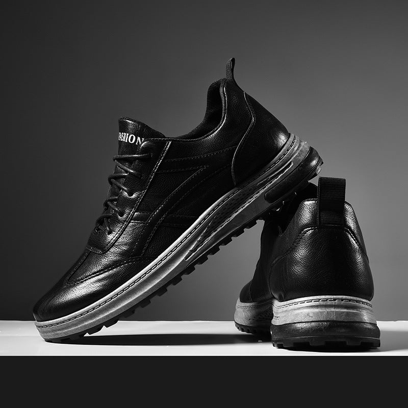 🐂Cuero🐂Zapatos casuales de cuero para hombre