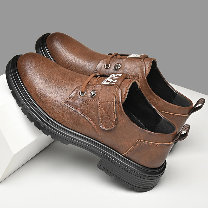 🐂Cuero suave reforzado🐂 Zapatos casuales de cuero para hombre