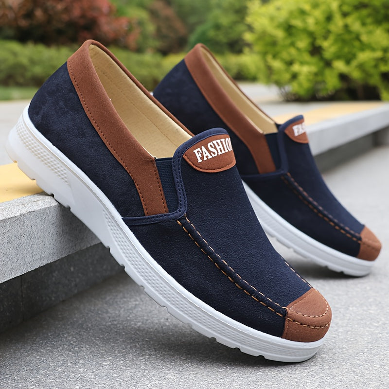 ✨Cuero Suave✨Zapatos casuales sin cordones de cuero suave para hombre
