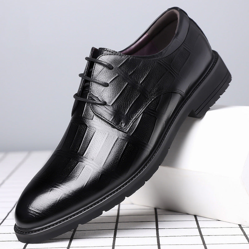 🐂Doble Cuero🐂 Zapatos de cuero estampados a mano