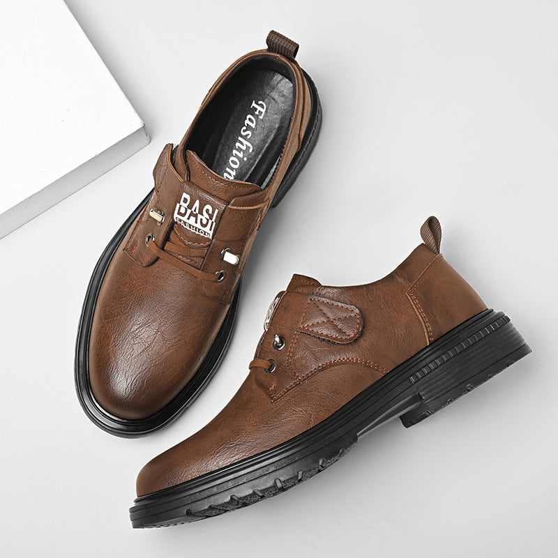 🐂Cuero suave reforzado🐂 Zapatos casuales de cuero para hombre