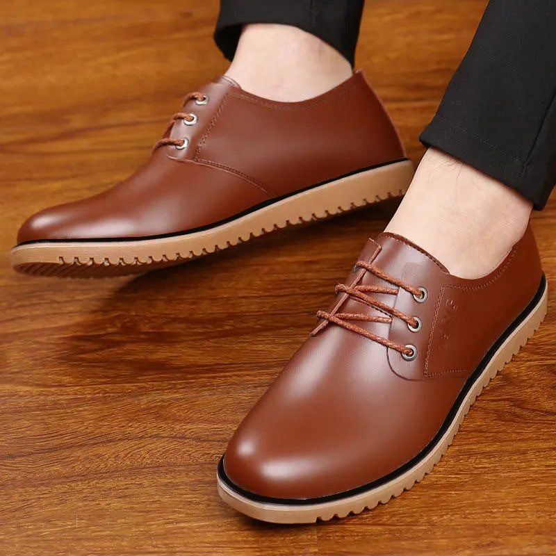 🐂Cuero🐂Zapatos formales de piel transpirables