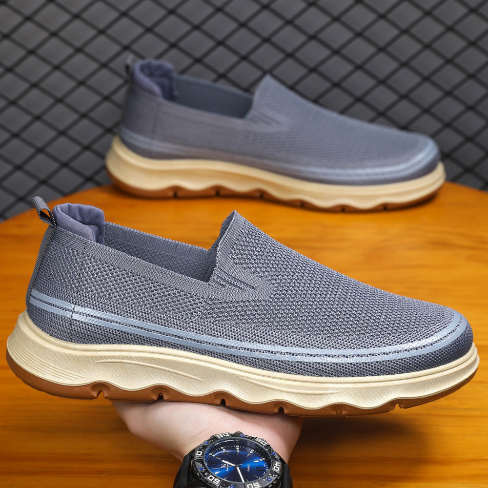✨Malla transpirable✨Zapatos sin cordones Flyknit