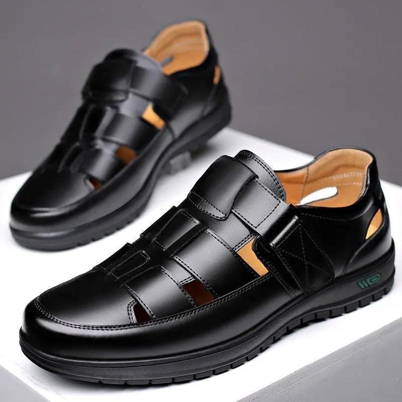 ✨Elegante y transpirable✨Zapatos de piel de verano para hombre