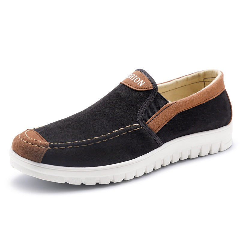 ✨Cuero Suave✨Zapatos casuales sin cordones de cuero suave para hombre
