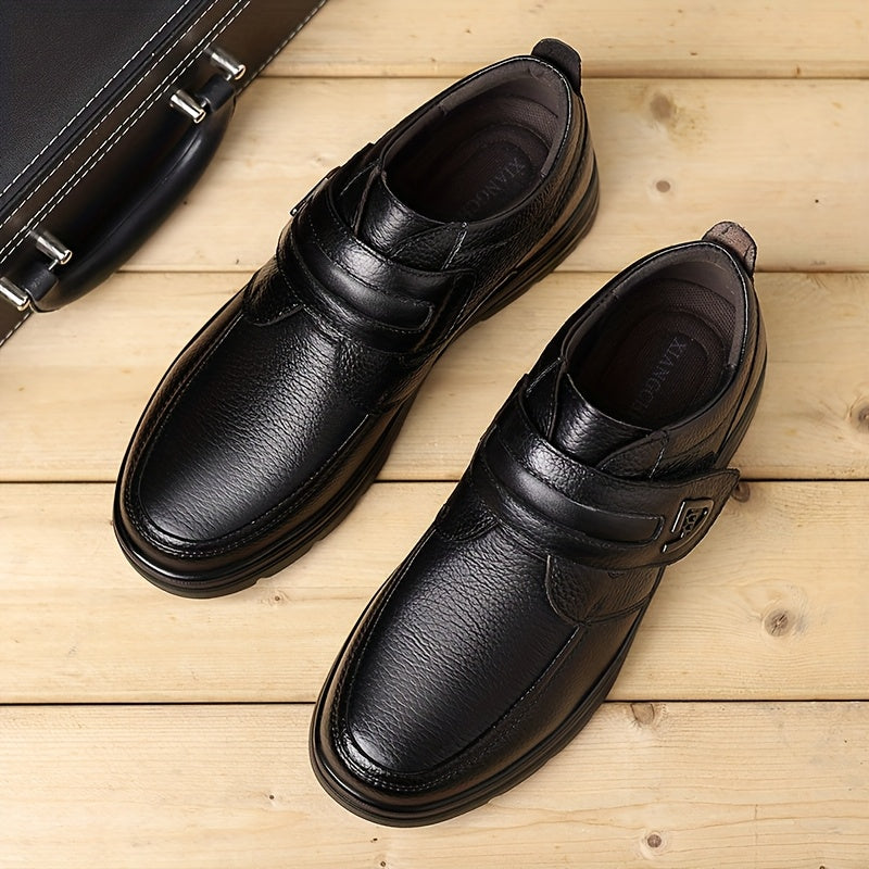 🐂Doble cuero🐂Zapatos casuales de cuero para hombre