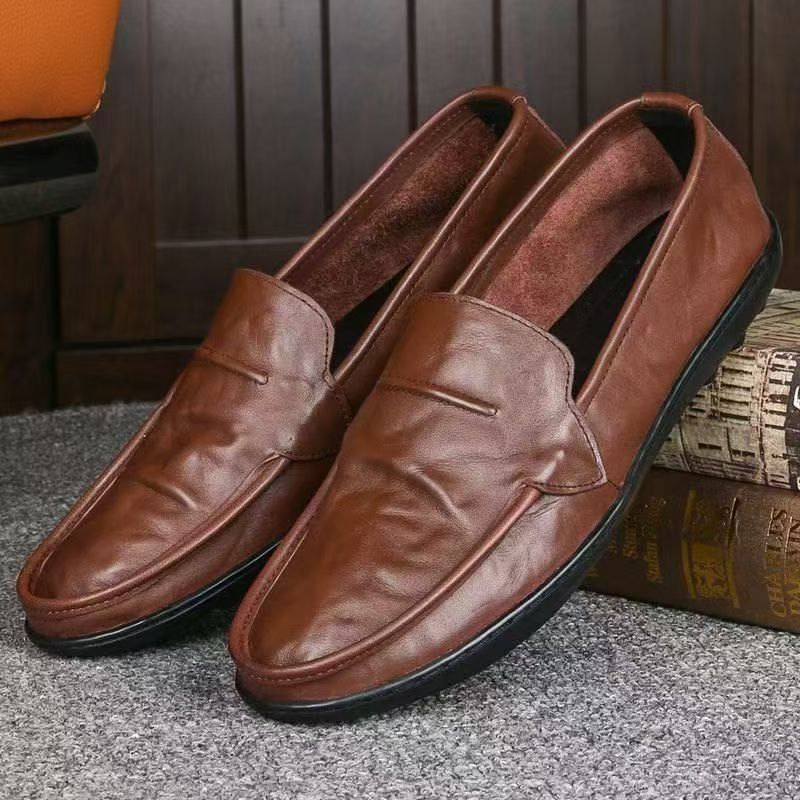 ✨Cuero suave✨Zapatos de loafer de hombres delgados