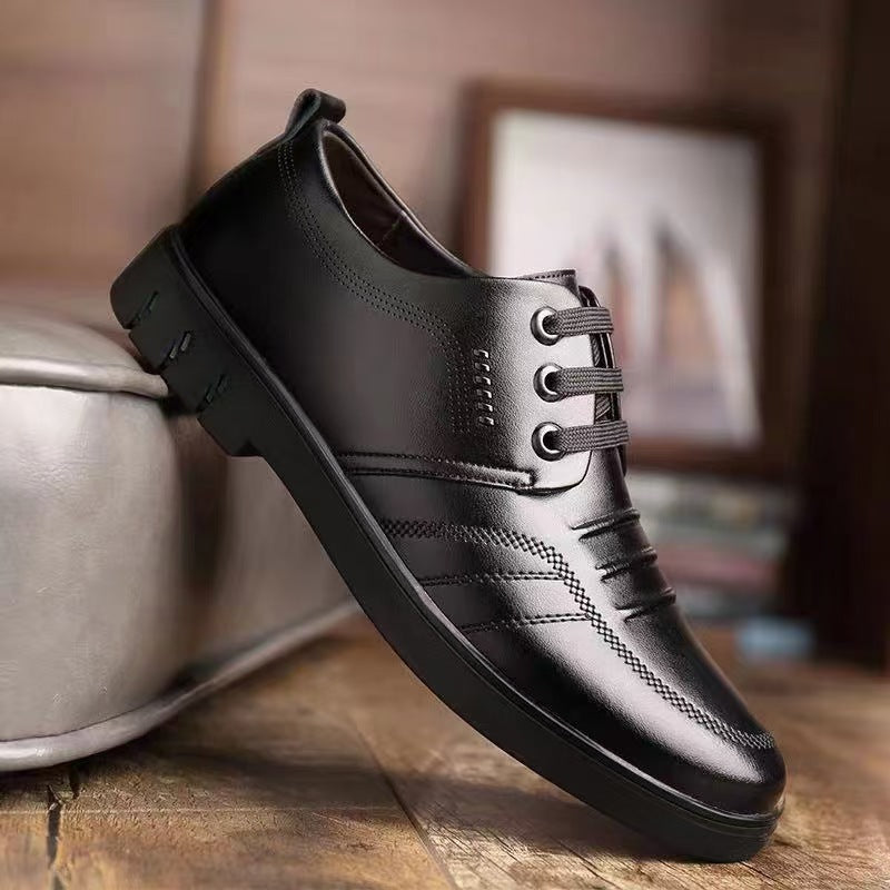 🐂Cuero🐂Zapatos de cuero para hombre estilo británico