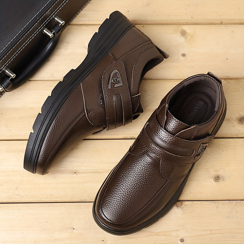🐂Doble cuero🐂Zapatos casuales de cuero para hombre