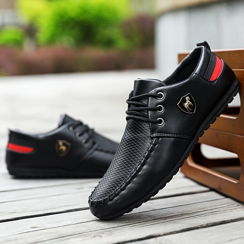 👣Cuero suave👣Zapatos casuales de marca para hombre de estilo británico