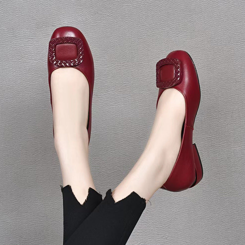 🚚Envío gratis🚚Zapatos de mujer de piel suave