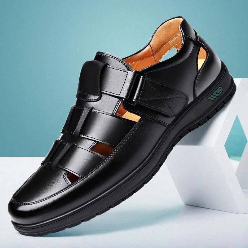 ✨Elegante y transpirable✨Zapatos de piel de verano para hombre