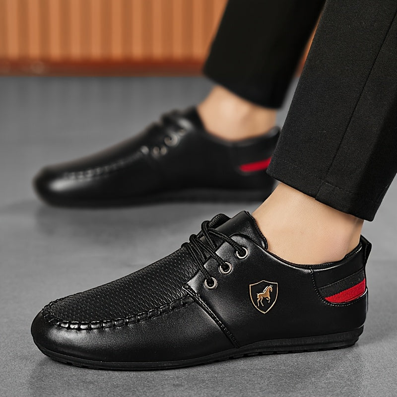👣Cuero suave👣Zapatos casuales de marca para hombre de estilo británico