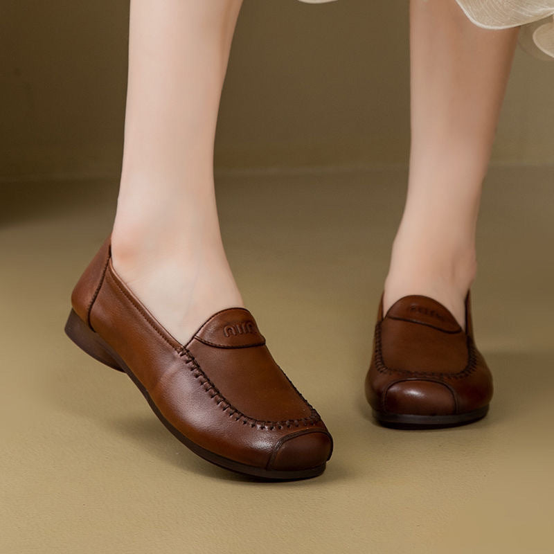 💥50% de descuento💥Zapatos de mujer de cuero suave