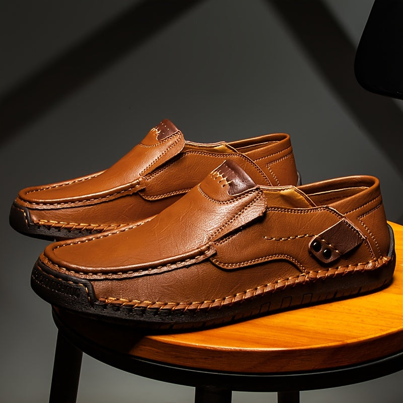🐂Doble cuero🐂 Zapatos casuales de cuero para hombre