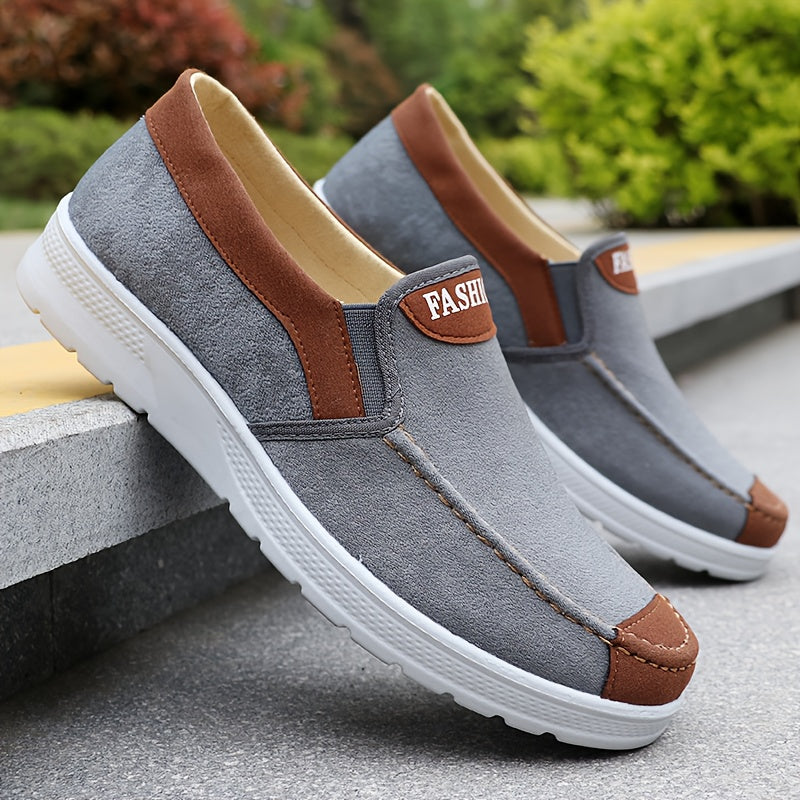 ✨Cuero Suave✨Zapatos casuales sin cordones de cuero suave para hombre