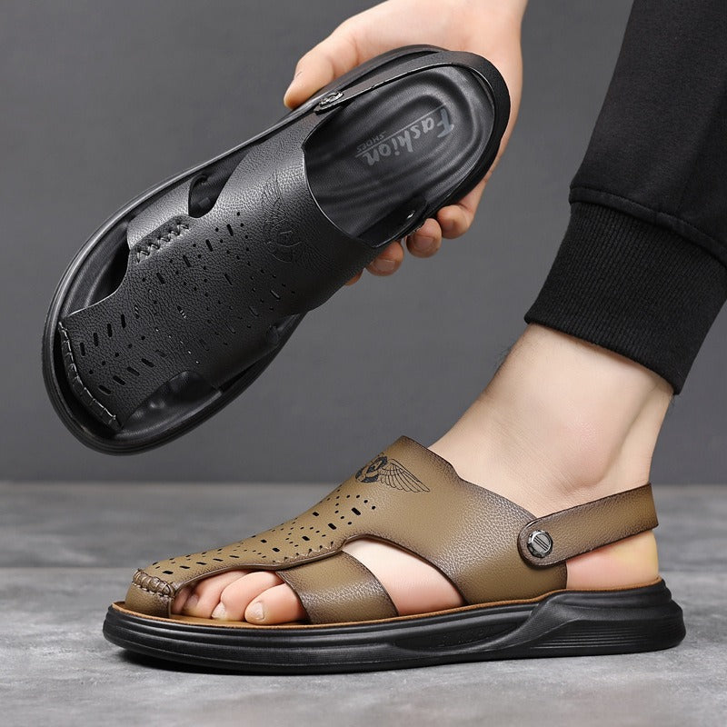 Sandalias Baotou de nuevo estilo 2025