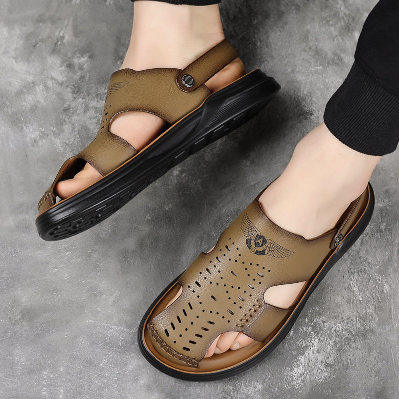 Sandalias Baotou de nuevo estilo 2025