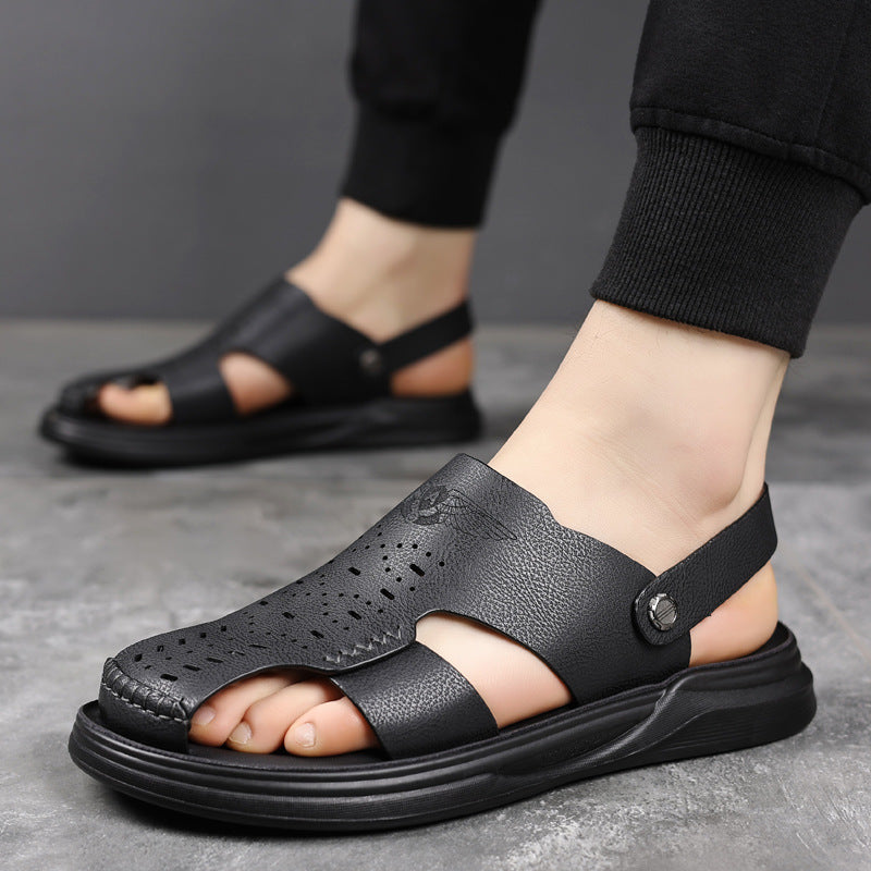 Sandalias Baotou de nuevo estilo 2025