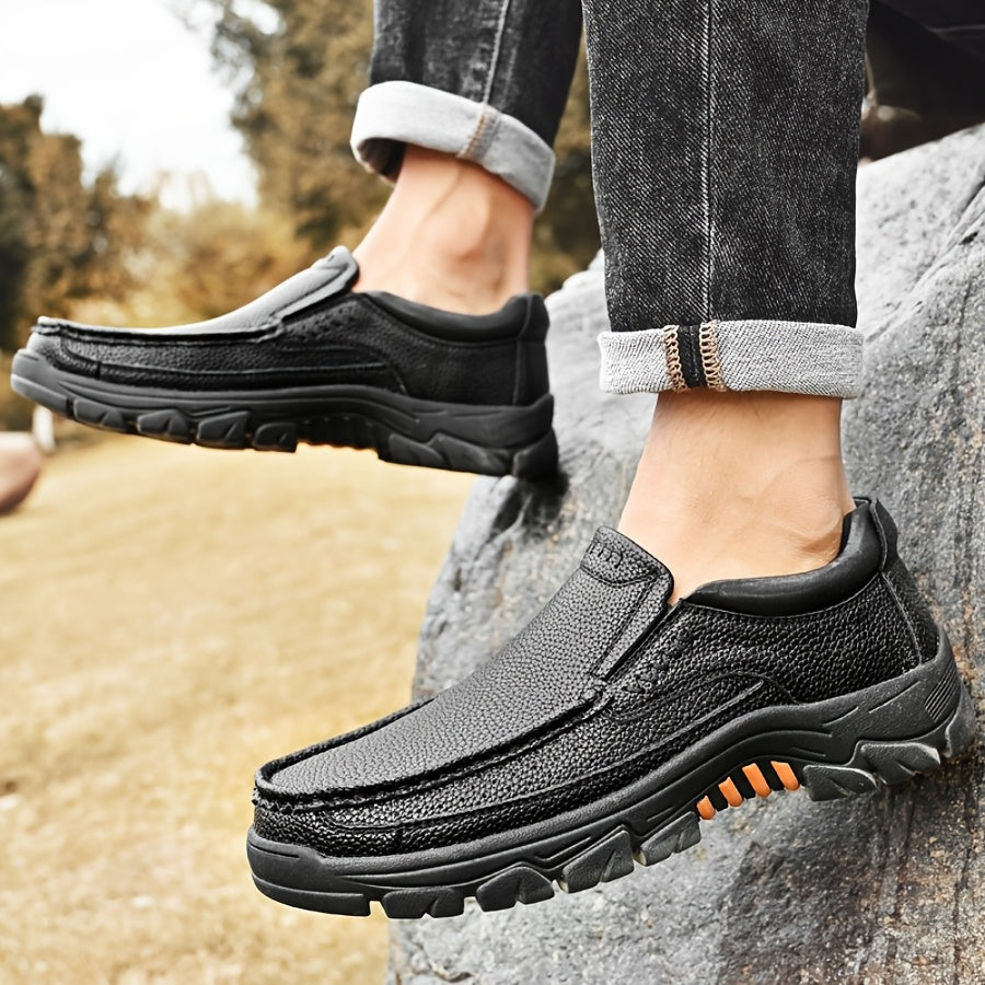 👞Absorción de impactos👞 Zapatos casuales de negocios de cuero genuino