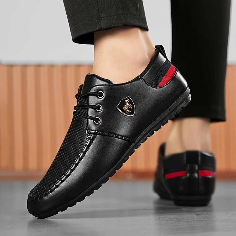 👣Cuero suave👣Zapatos casuales de marca para hombre de estilo británico