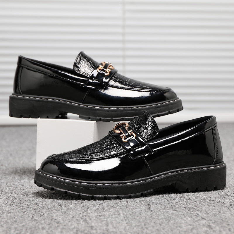 Mocasines de cocodrilo para hombre