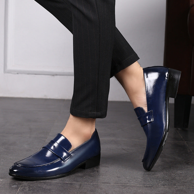 🐂Cuero🐂Mocasines triangulares de charol