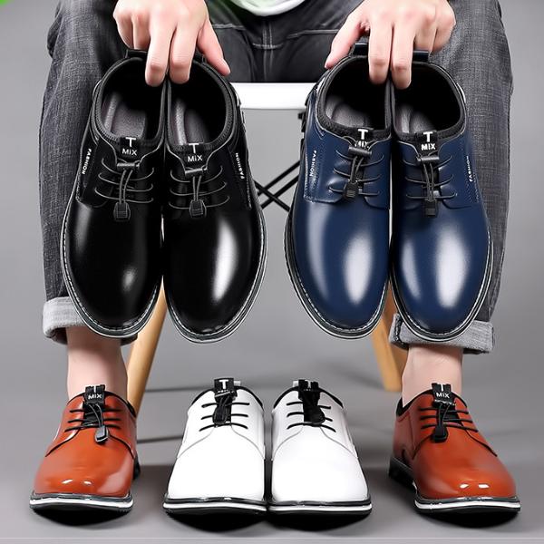 🐂Cuero suave🐂Zapatos ortopédicos casuales para hombre