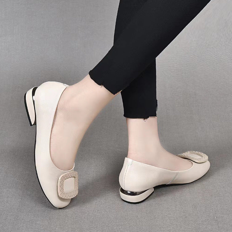 🚚Envío gratis🚚Zapatos de mujer de piel suave
