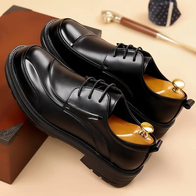 Zapatos de cuero de negocios