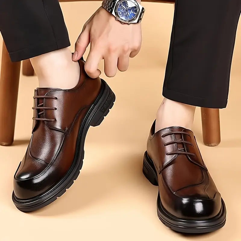 Zapatos de cuero de negocios