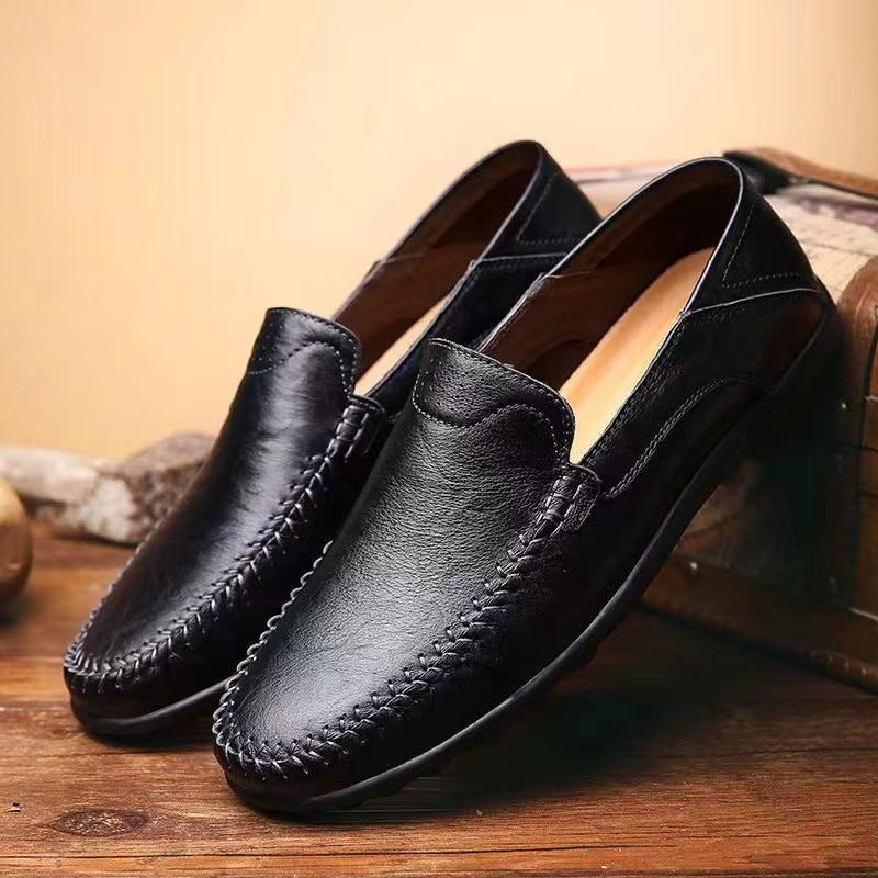 🐂Cuero🐂Zapatos casuales de cuero cómodos para hombre