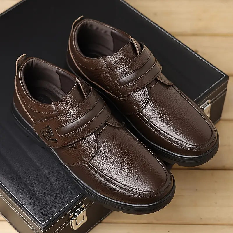 Zapatos de cuero de suela blanda para negocios