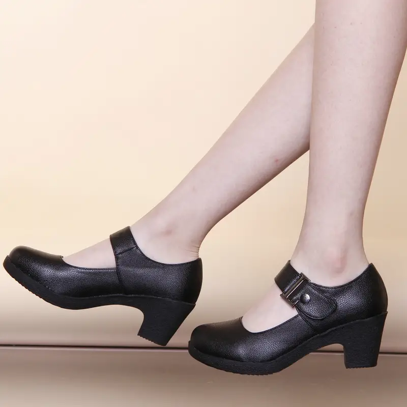 tacones bajos de mujer
