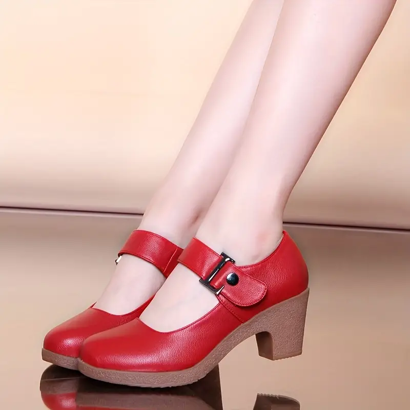 tacones bajos de mujer