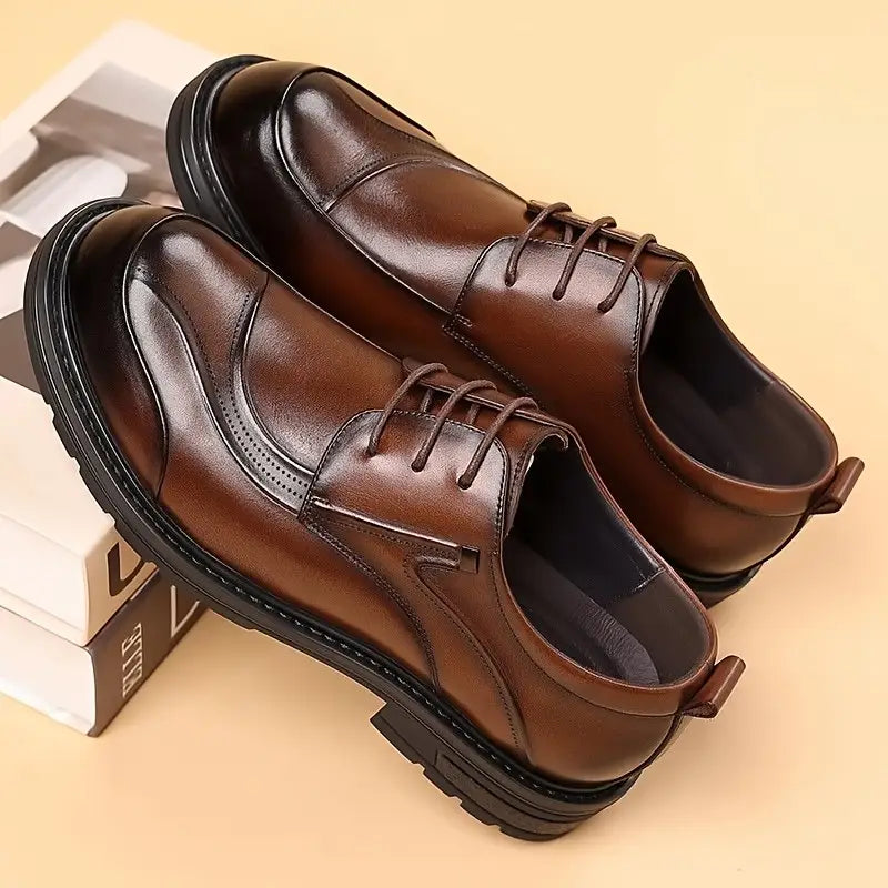 Zapatos de cuero de negocios