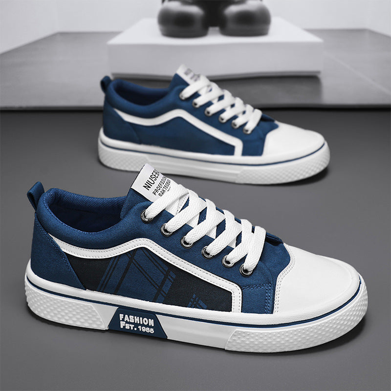 Zapatillas de lona de tallas grandes para hombre
