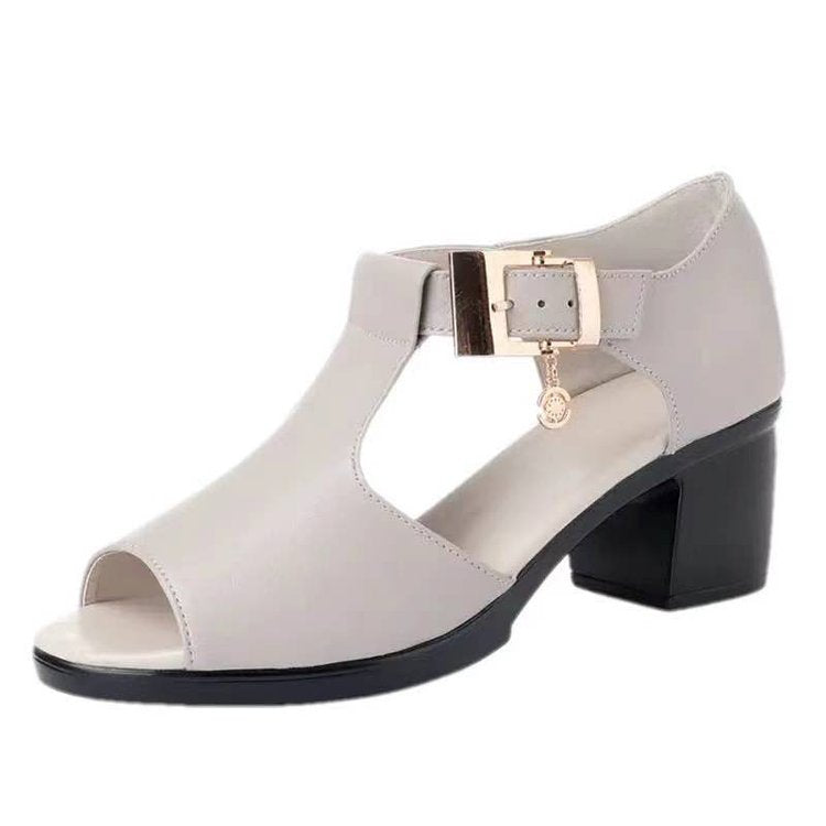 Sandalias de tacón alto para mujer