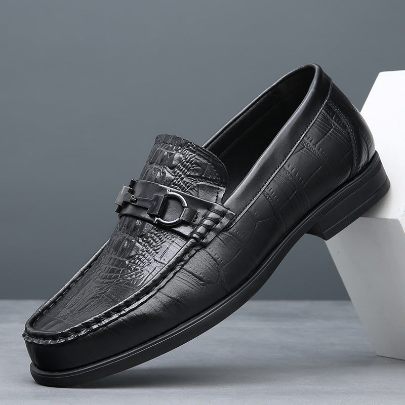 Mocasines slip-on para hombre de estilo británico