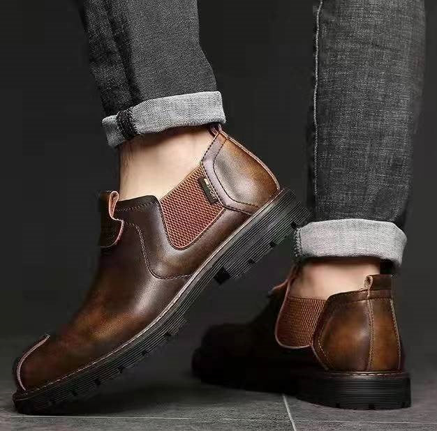 🐂Cuero🐂Retro business casual Martin boots
