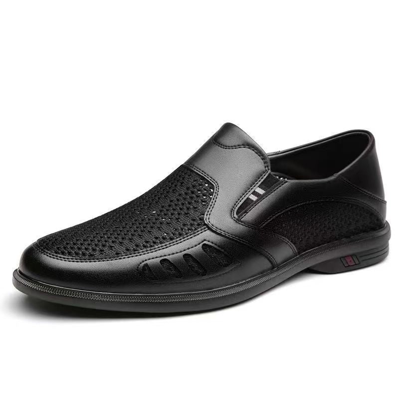 Zapatillas de malla sin cordones para hombre