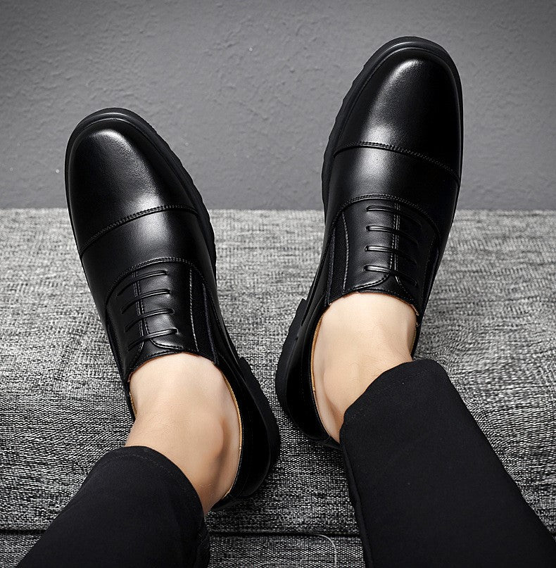 🐂Cuero🐂Zapatos de cuero de tres articulaciones