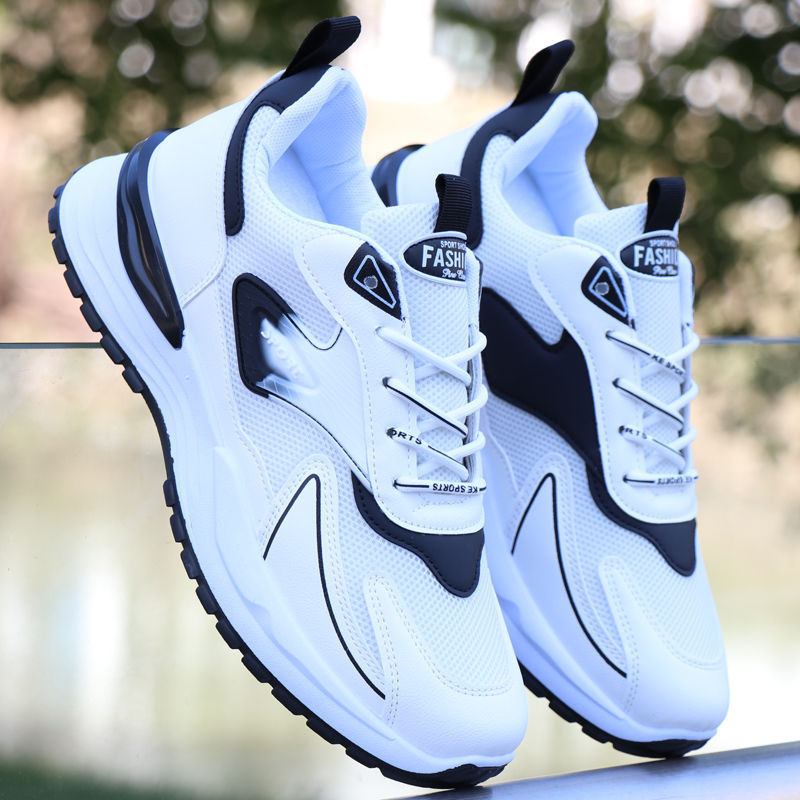 Zapatillas deportivas transpirables de malla para hombre