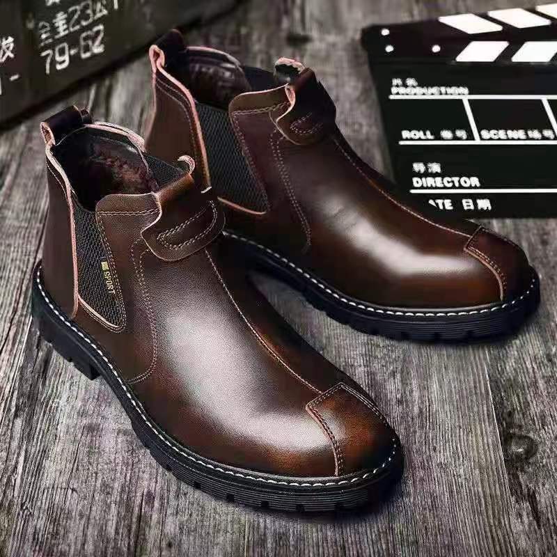 🐂Cuero🐂Retro business casual Martin boots