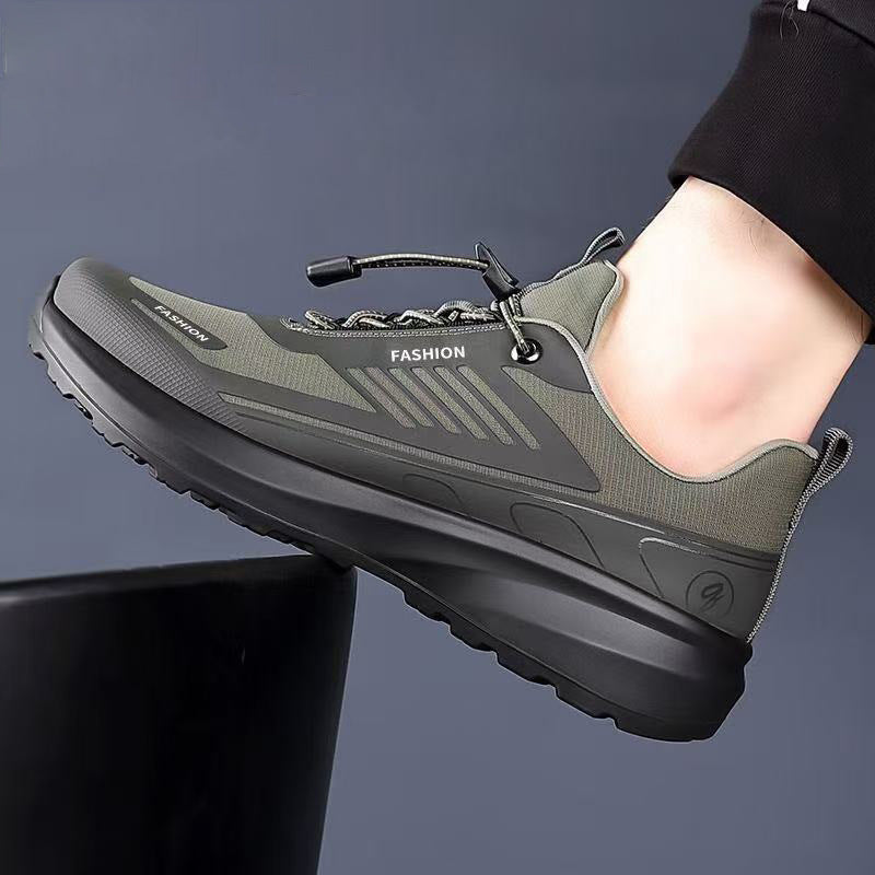 Zapatillas deportivas antideslizantes para hombre para actividades al aire libre.