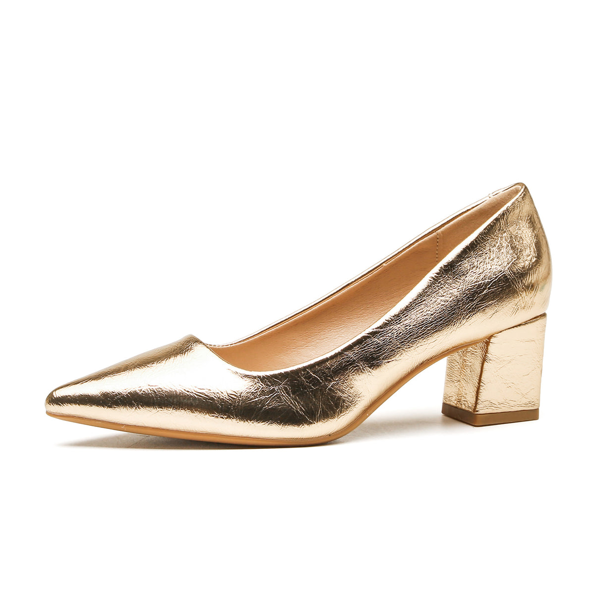 Zapatos de tacón alto de piel suave estilo francés