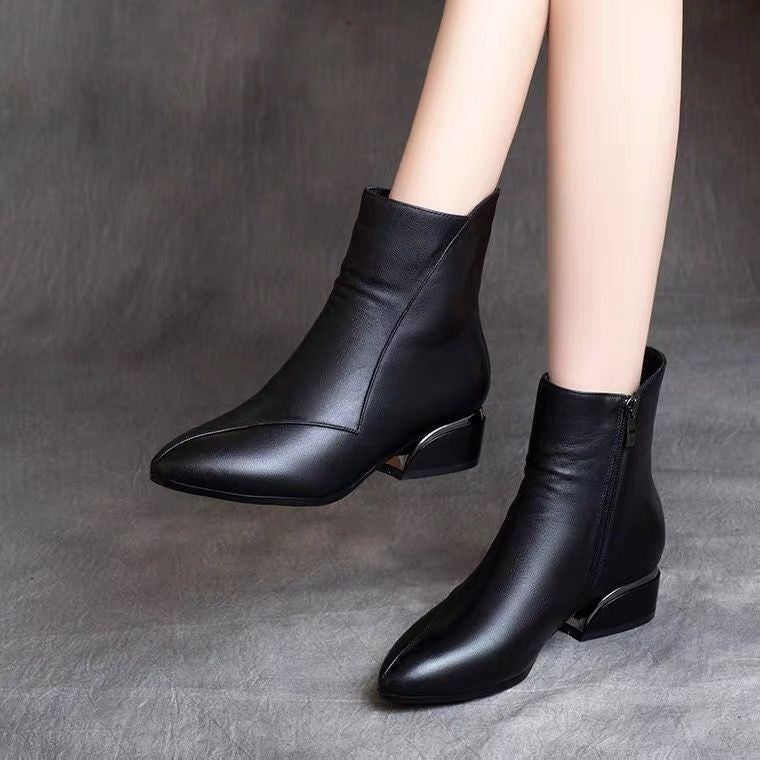 (puntiagudo)Botas de mujer de tacón alto
